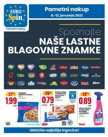 EuroSpin katalog - 06.01.2022 - 12.01.2022.