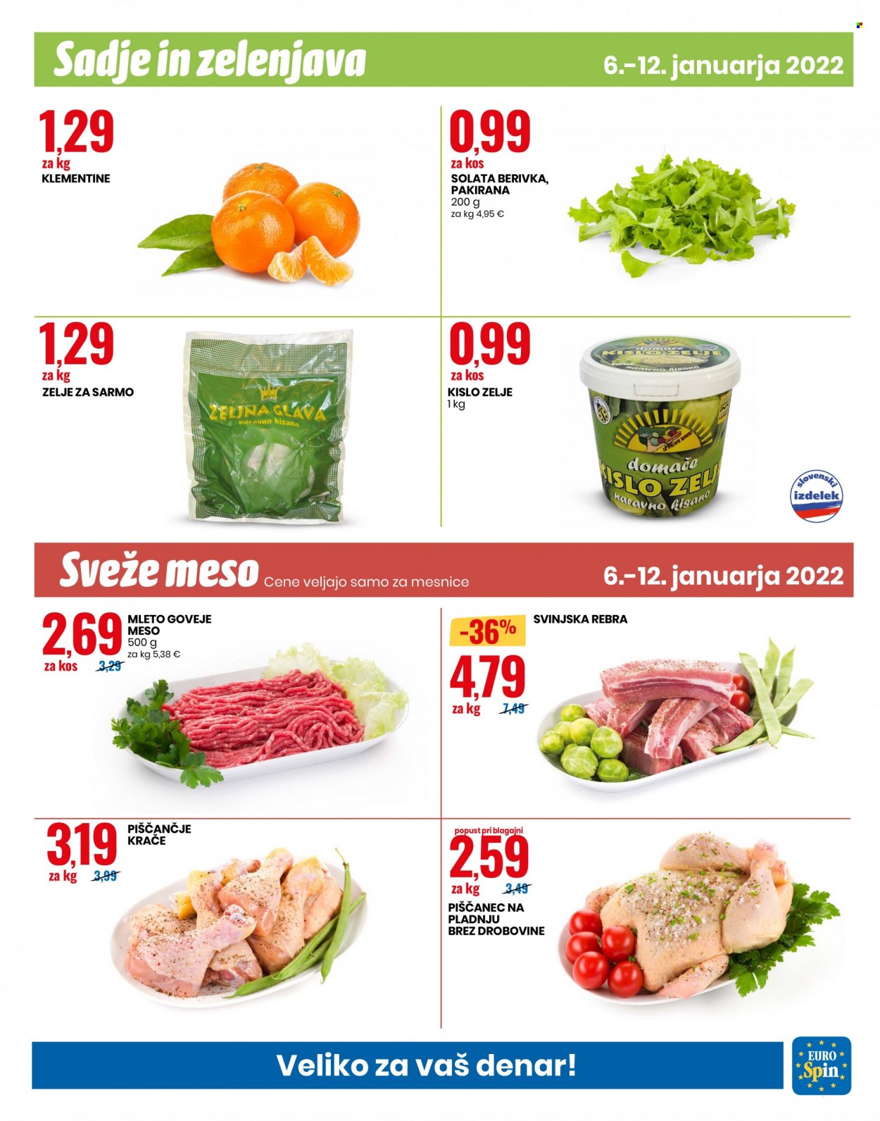 EuroSpin katalog - 6.1.2022 - 12.1.2022. Stran 11