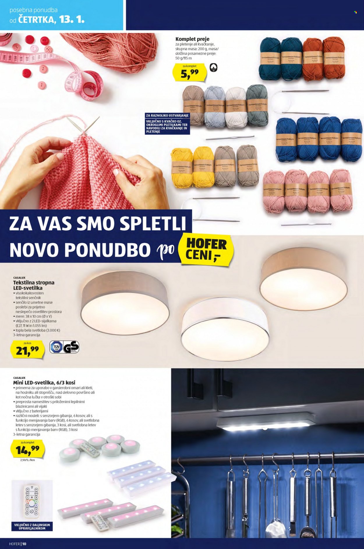 Hofer katalog - 7.1.2022 - 15.1.2022. Stran 10