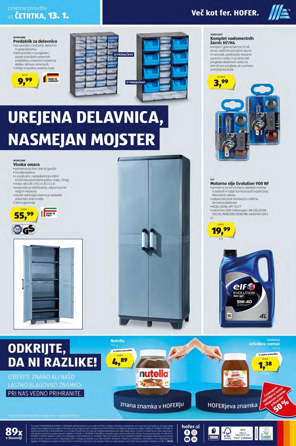 Hofer katalog - 7.1.2022 - 15.1.2022. Stran 16