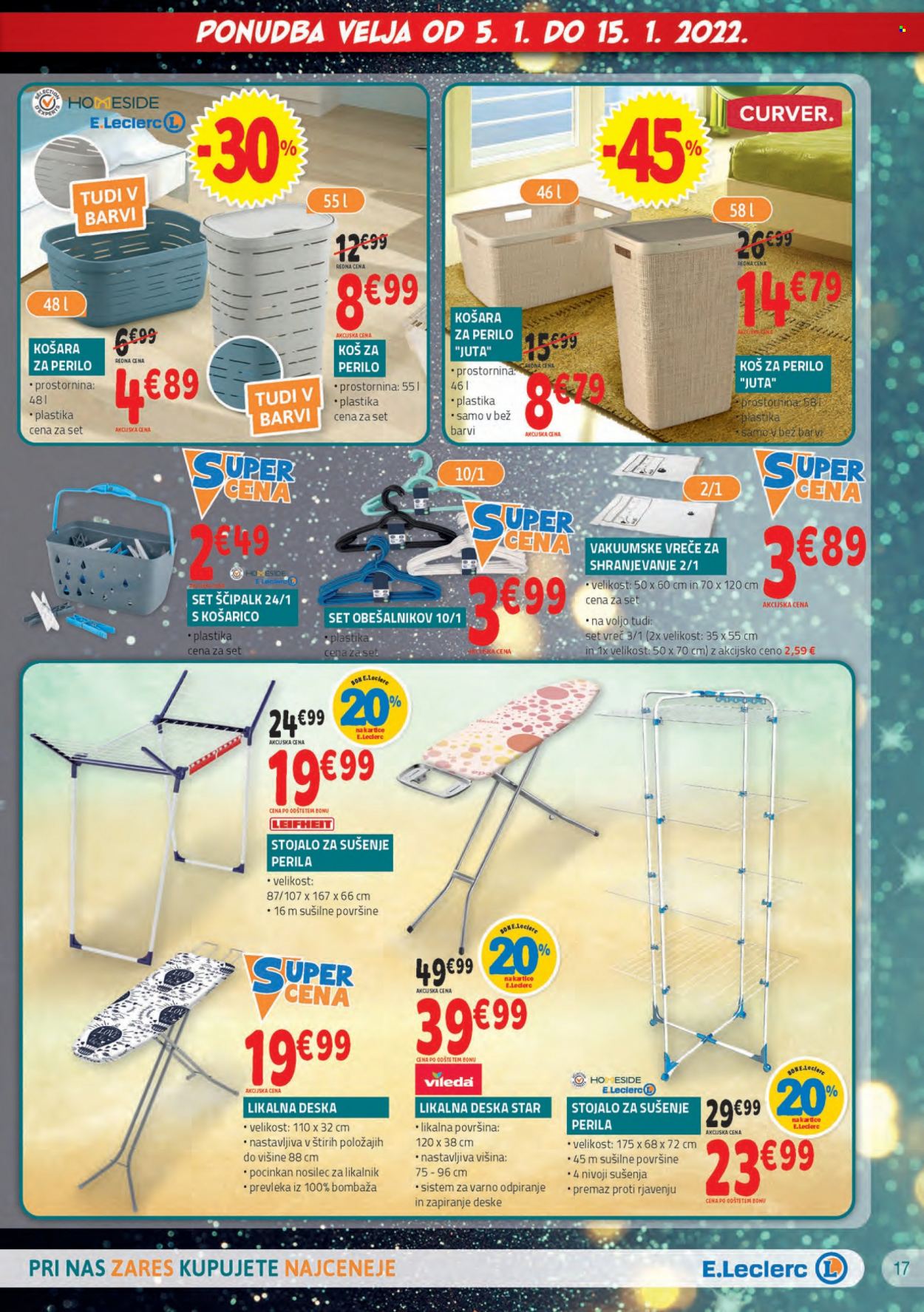 E.Leclerc katalog - 5.1.2022 - 15.1.2022. Stran 5