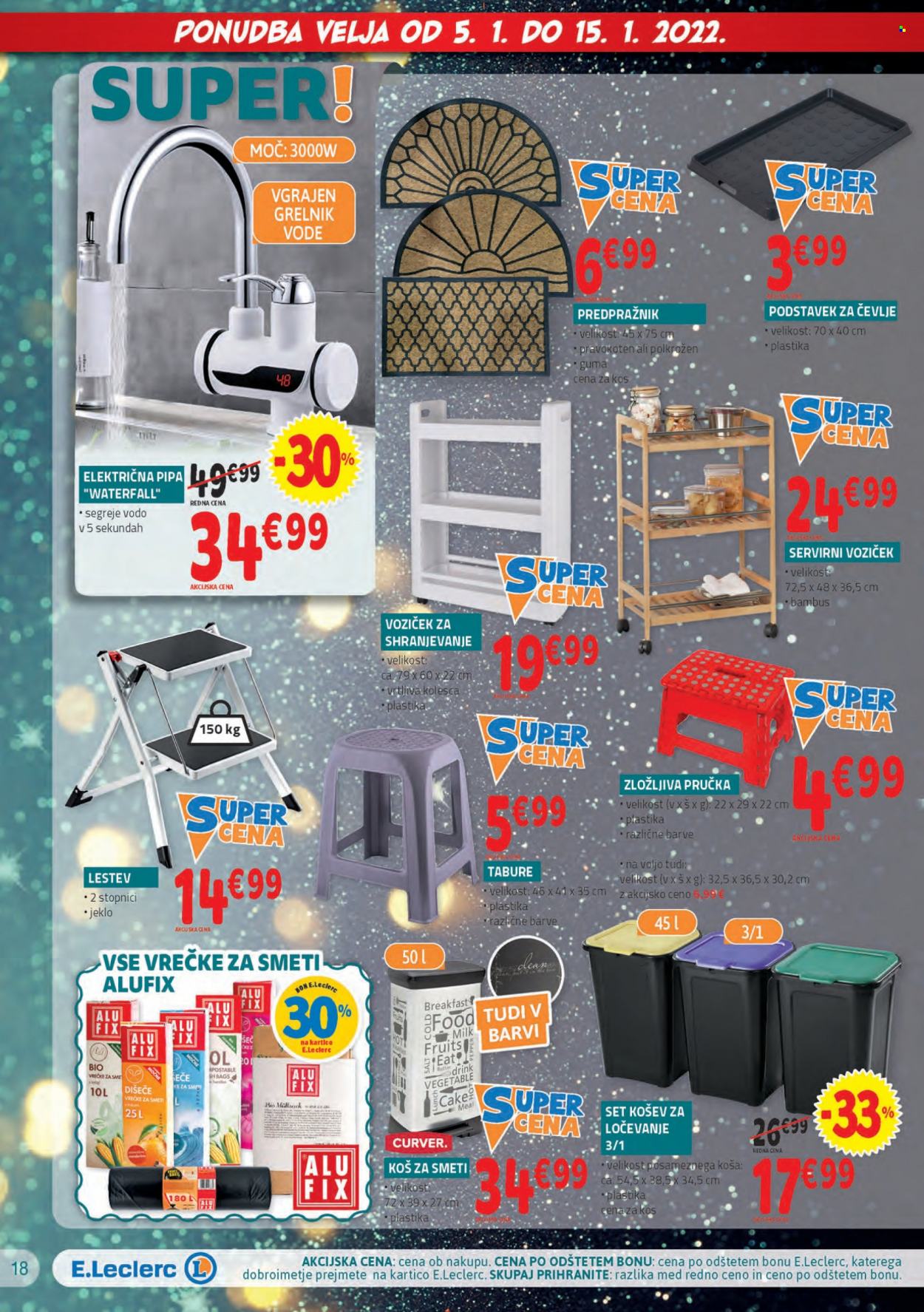 E.Leclerc katalog - 5.1.2022 - 15.1.2022. Stran 6