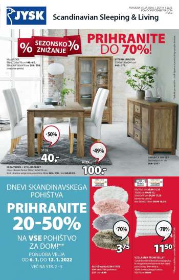 JYSK katalog - 06.01.2022 - 19.01.2022.