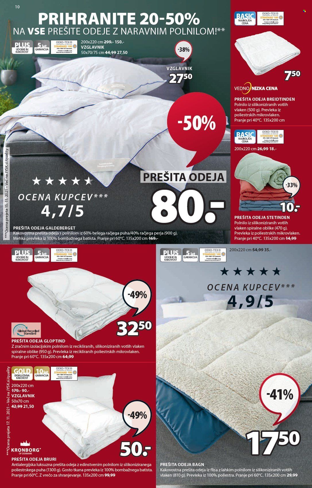JYSK katalog - 6.1.2022 - 19.1.2022. Stran 10