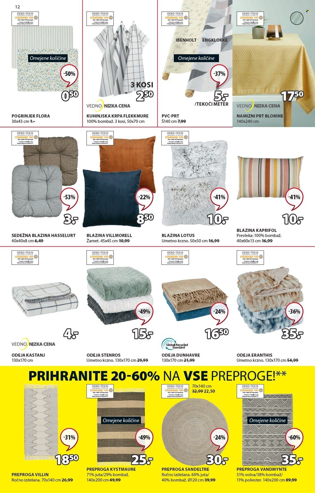 JYSK katalog - 6.1.2022 - 19.1.2022. Stran 12