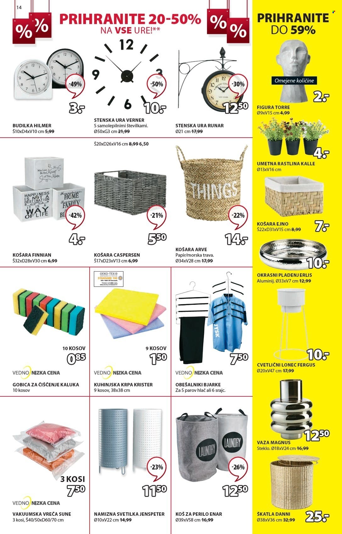 JYSK katalog - 6.1.2022 - 19.1.2022. Stran 14