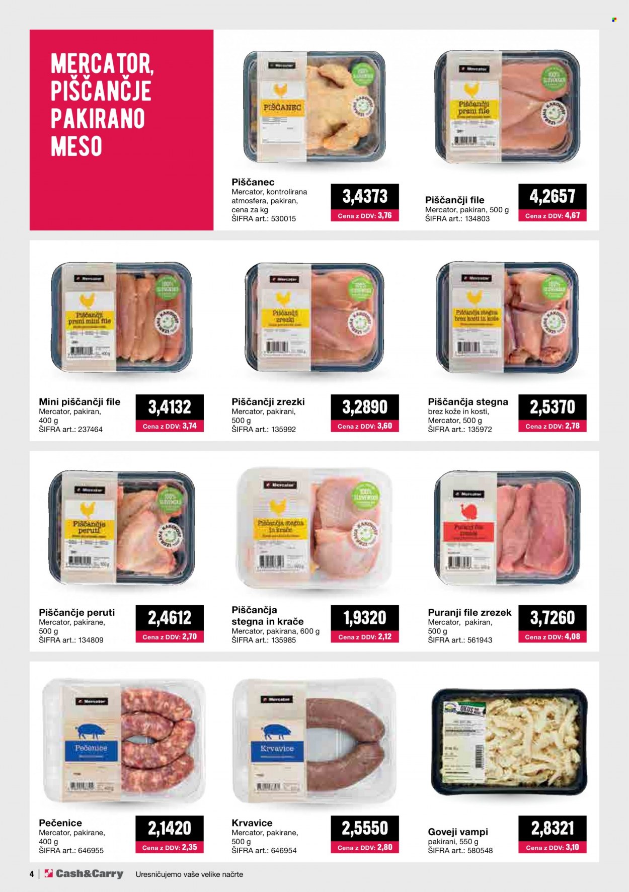 Mercator Cash & Carry katalog - 10.1.2022 - 31.1.2022. Stran 4