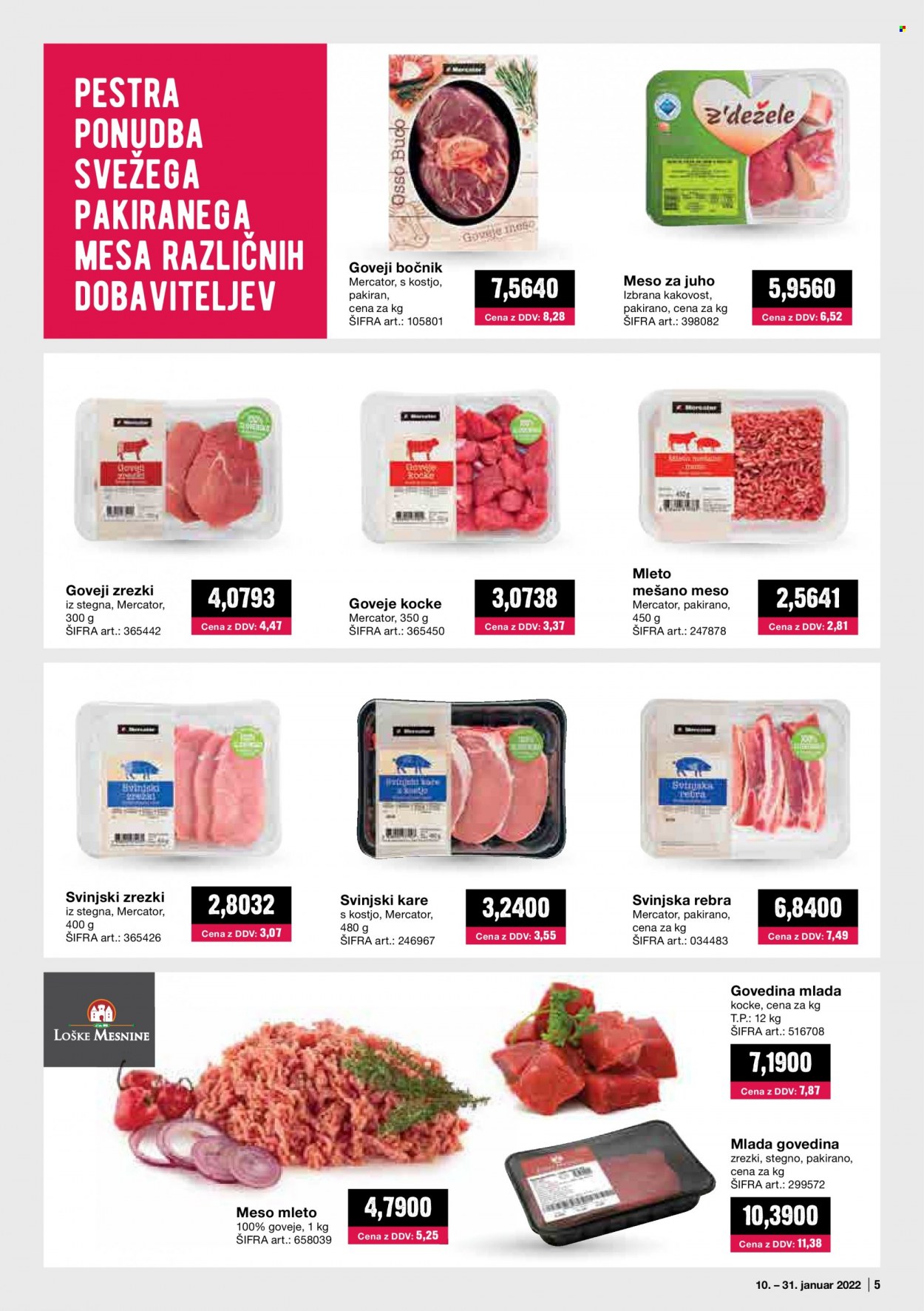 Mercator Cash & Carry katalog - 10.1.2022 - 31.1.2022. Stran 5