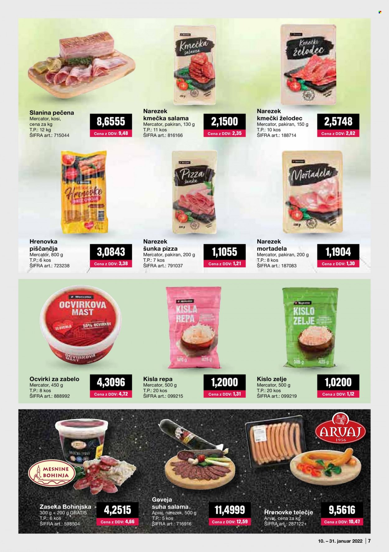Mercator Cash & Carry katalog - 10.1.2022 - 31.1.2022. Stran 7