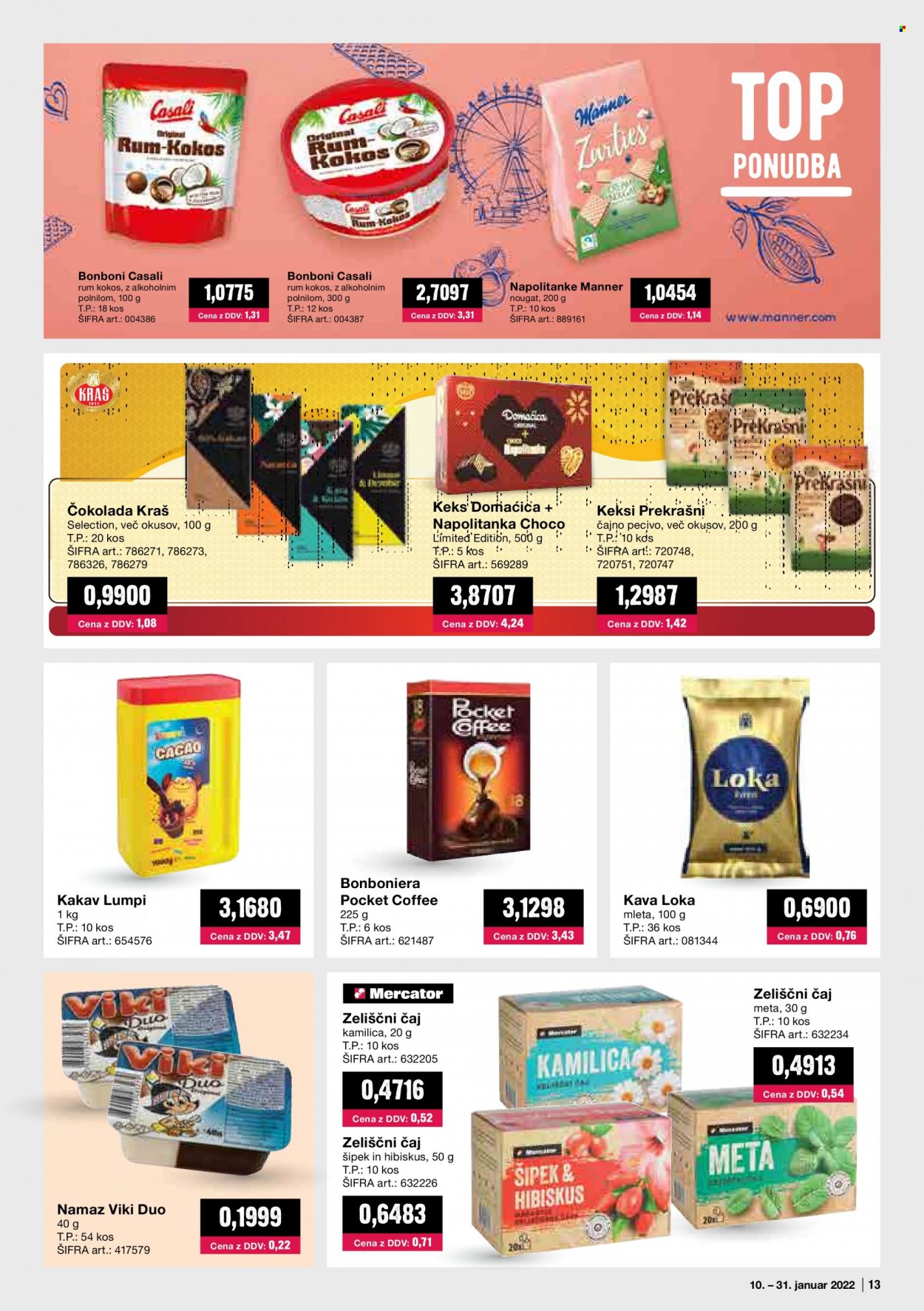 Mercator Cash & Carry katalog - 10.1.2022 - 31.1.2022. Stran 13