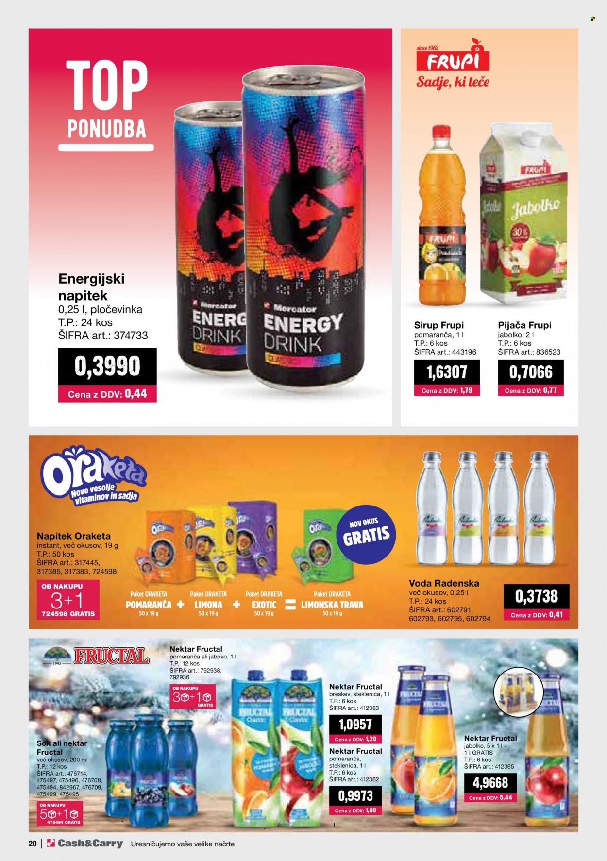 Mercator Cash & Carry katalog - 10.1.2022 - 31.1.2022. Stran 20