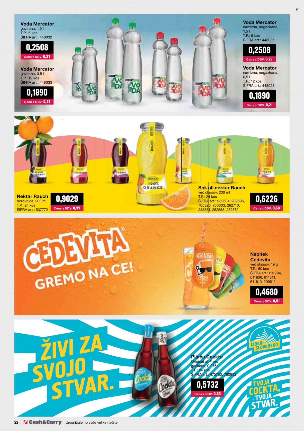 Mercator Cash & Carry katalog - 10.1.2022 - 31.1.2022. Stran 22