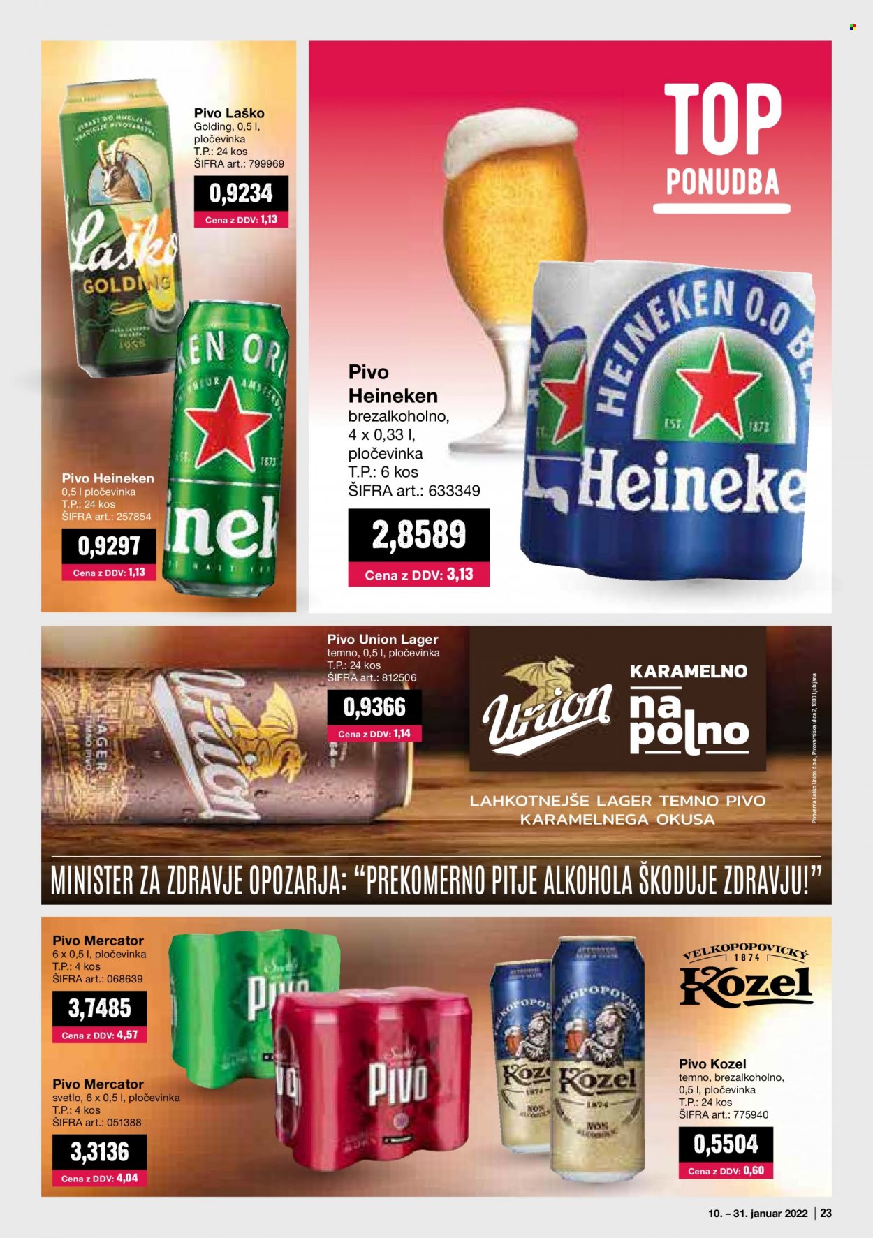 Mercator Cash & Carry katalog - 10.1.2022 - 31.1.2022. Stran 23
