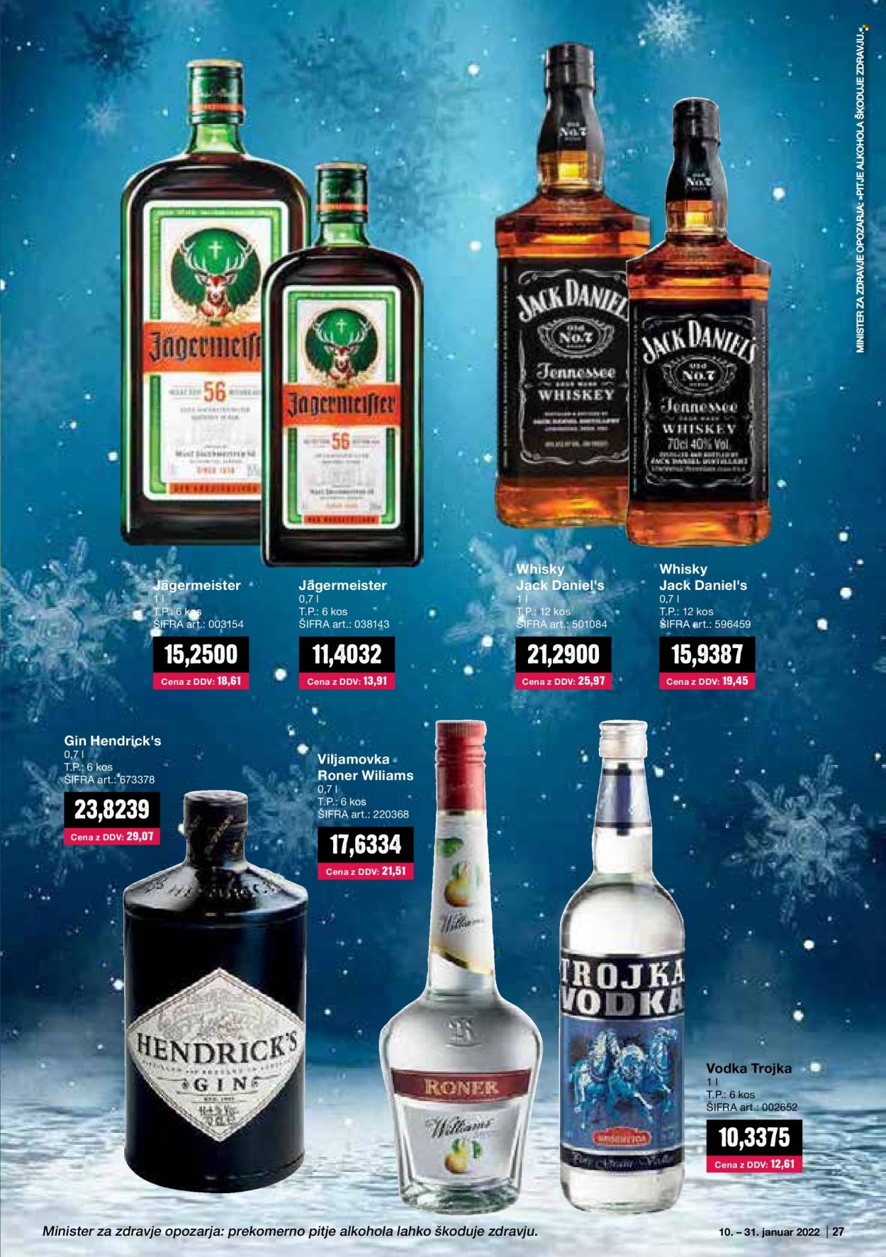 Mercator Cash & Carry katalog - 10.1.2022 - 31.1.2022. Stran 27