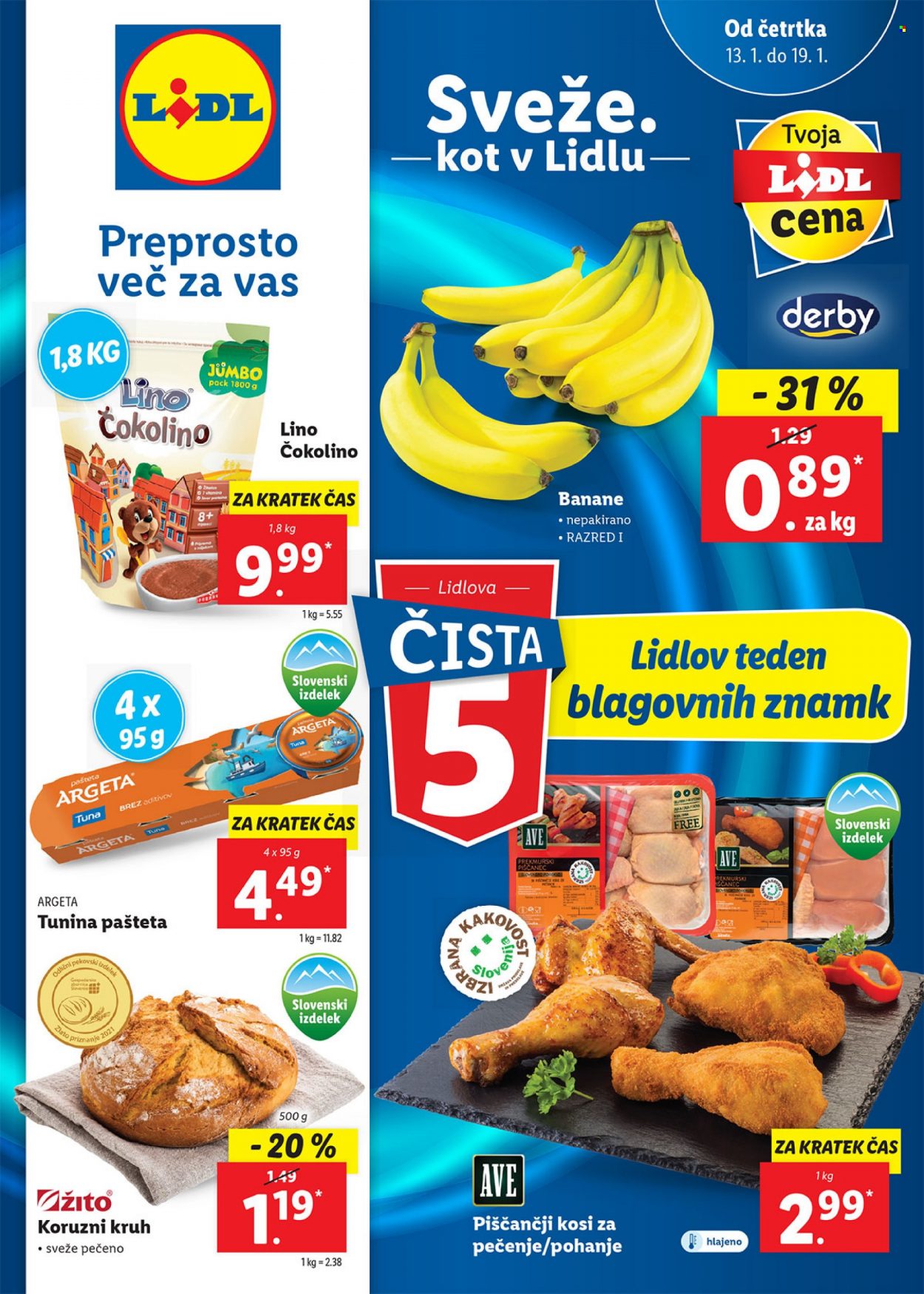 Lidl katalog - 13.1.2022 - 23.1.2022. Stran 1