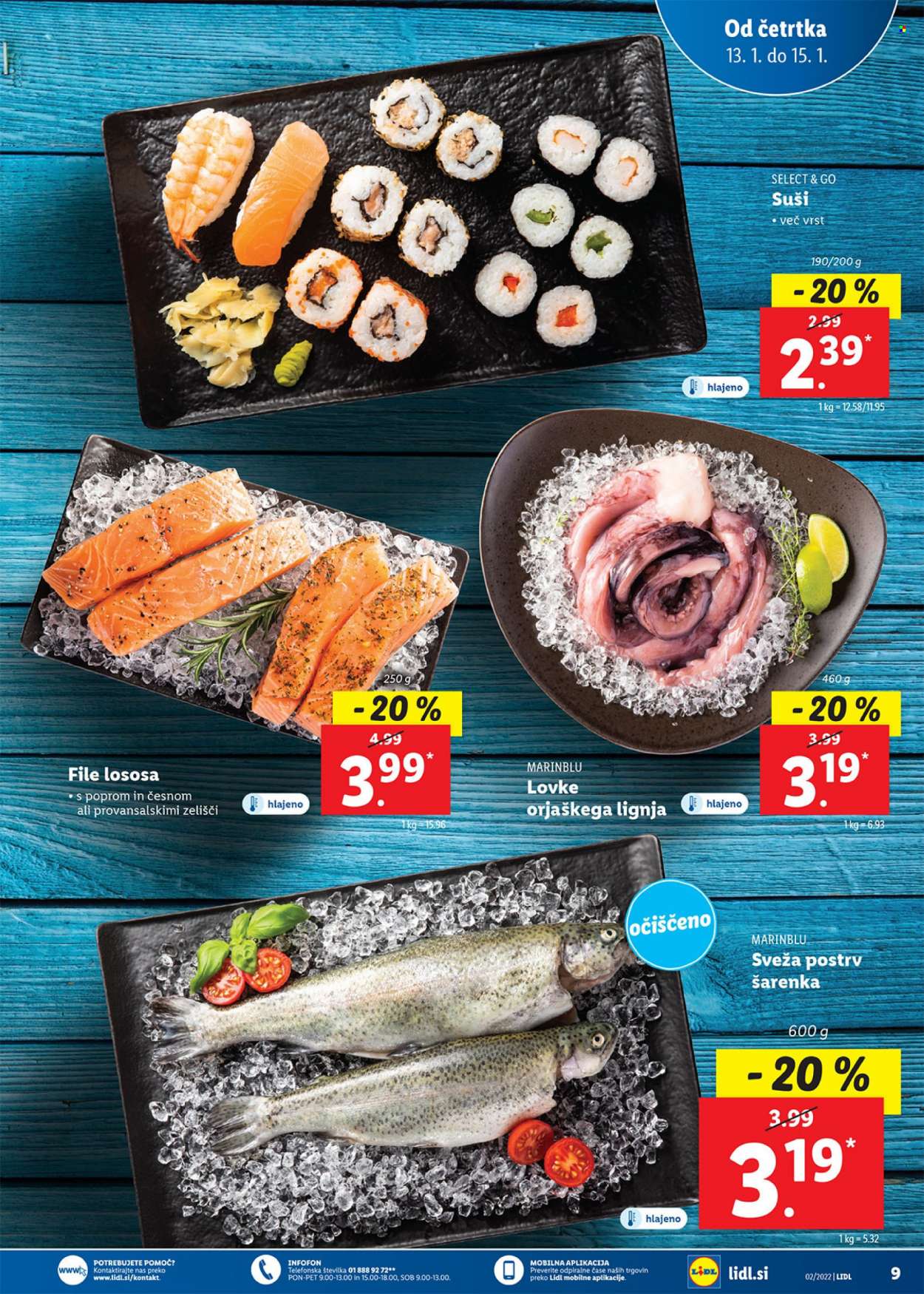 Lidl katalog - 13.1.2022 - 23.1.2022. Stran 9