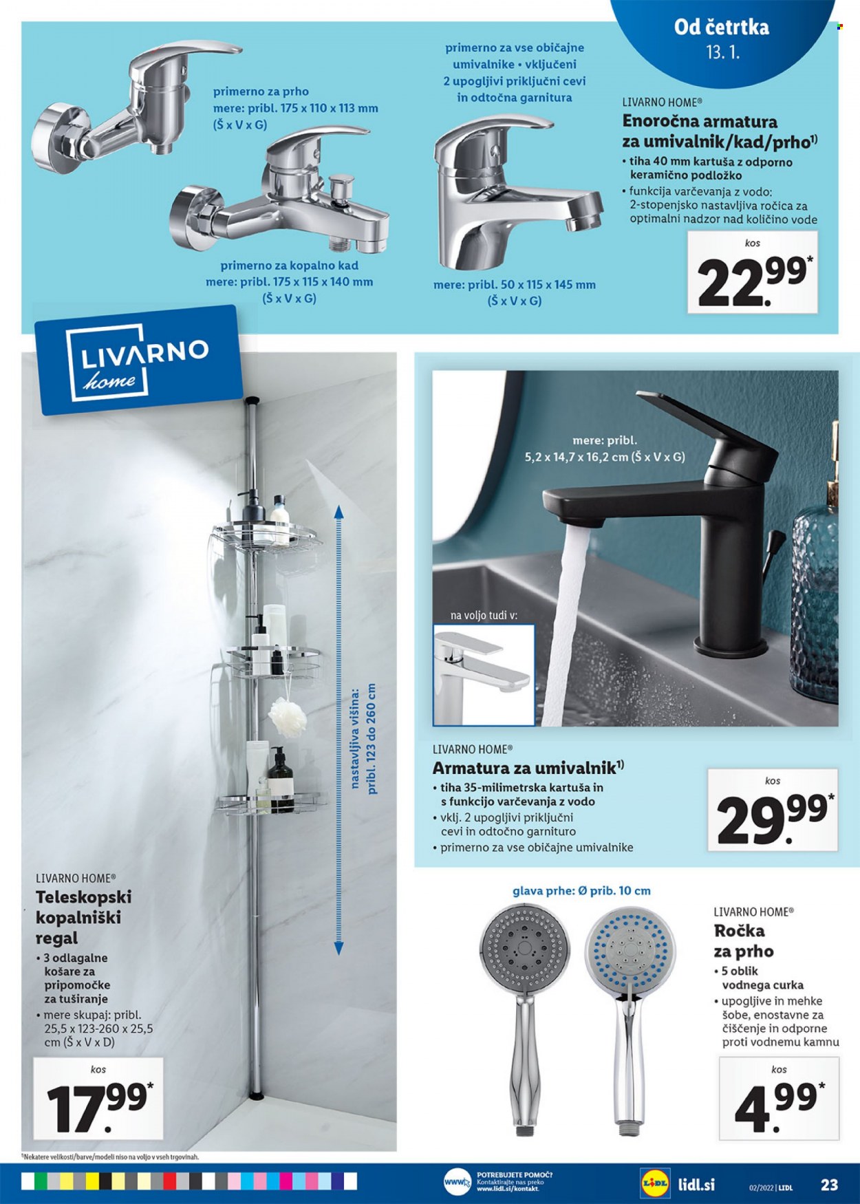 Lidl katalog - 13.1.2022 - 23.1.2022. Stran 23