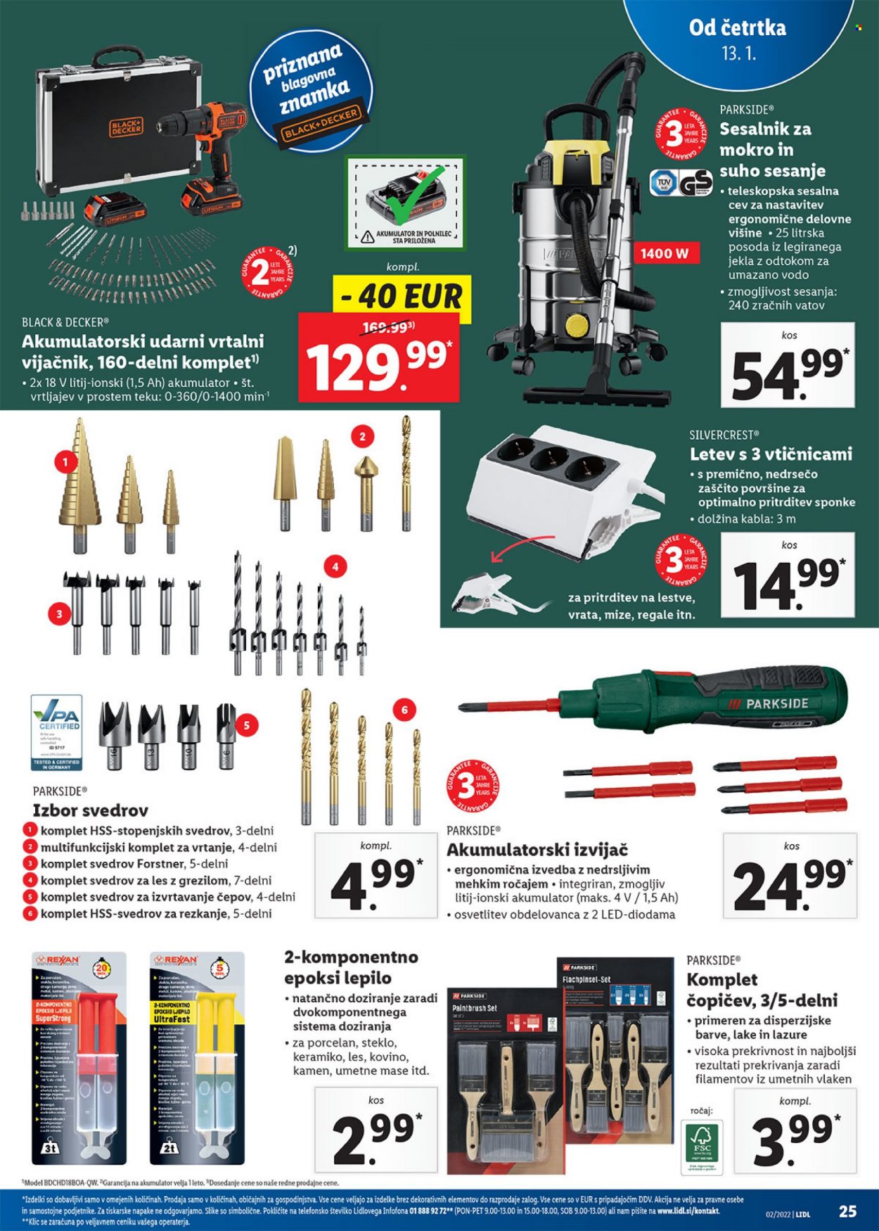 Lidl katalog - 13.1.2022 - 23.1.2022. Stran 25