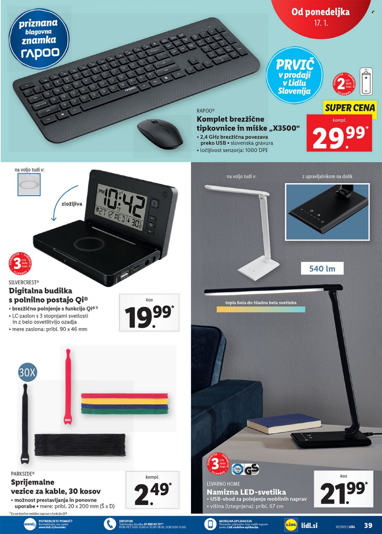 Lidl katalog - 13.1.2022 - 23.1.2022. Stran 39