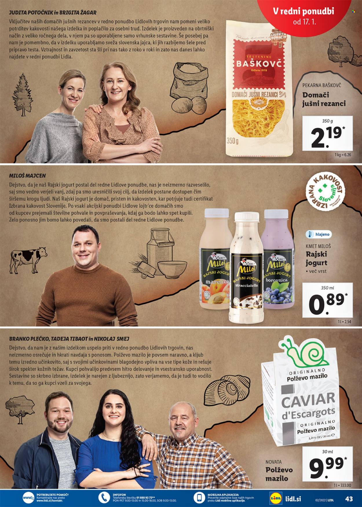 Lidl katalog - 13.1.2022 - 23.1.2022. Stran 43