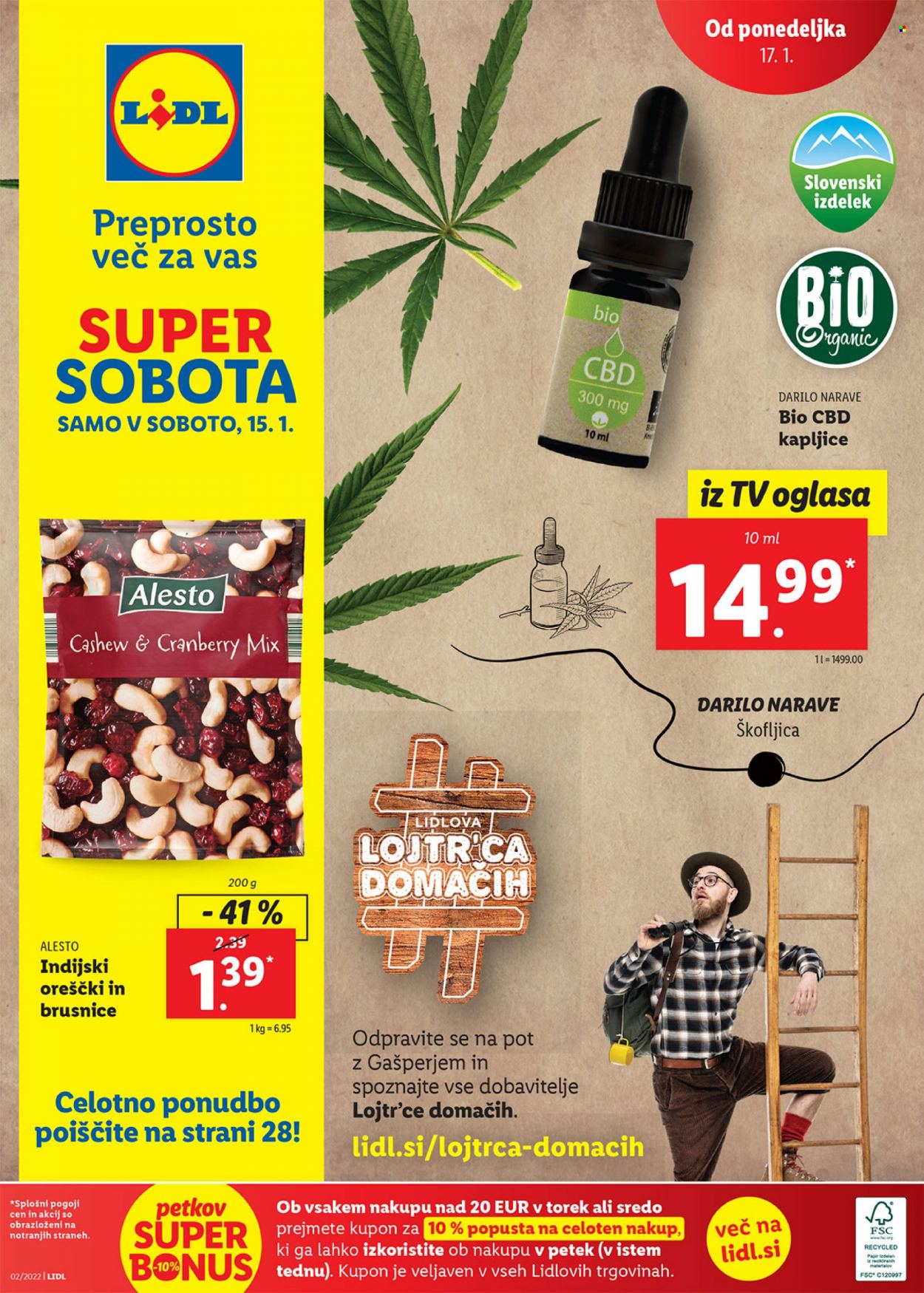Lidl katalog - 13.1.2022 - 23.1.2022. Stran 48