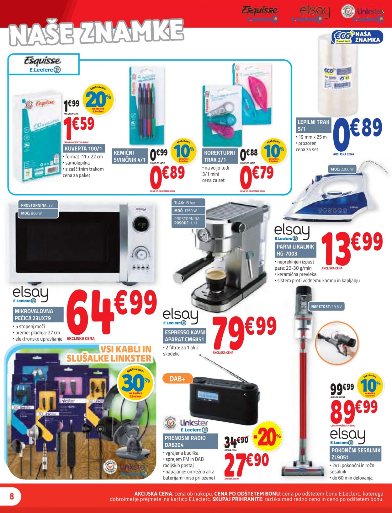 E.Leclerc katalog - 12.1.2022 - 22.1.2022. Stran 8