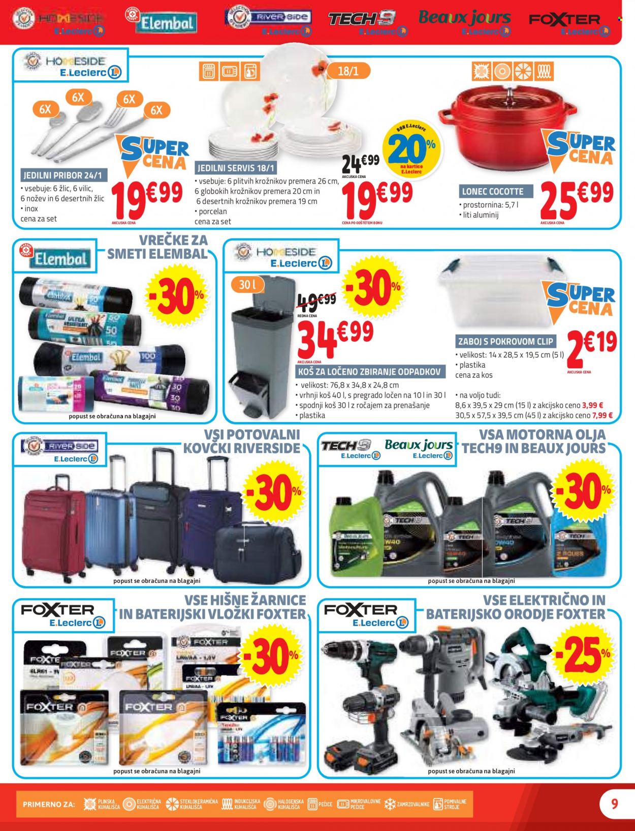 E.Leclerc katalog - 12.1.2022 - 22.1.2022. Stran 9