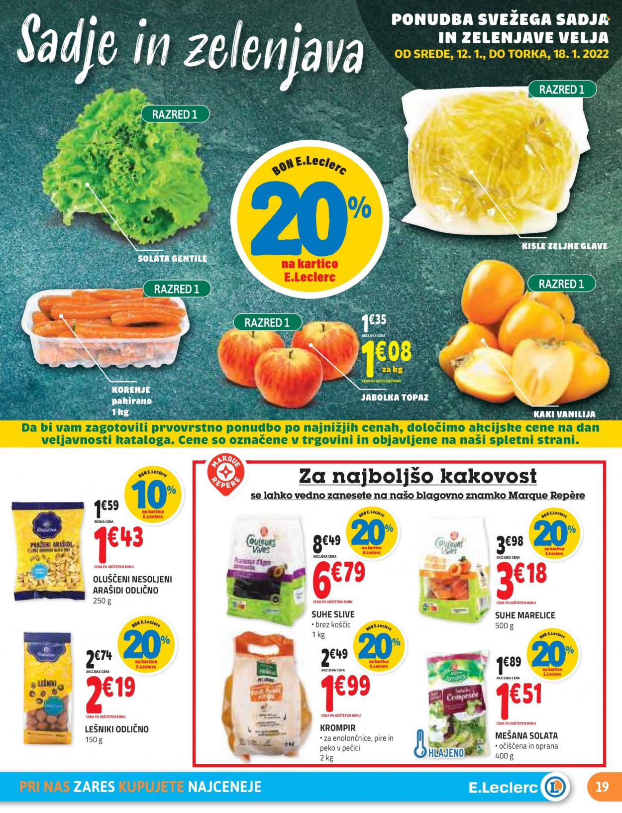 E.Leclerc katalog - 12.1.2022 - 22.1.2022. Stran 19