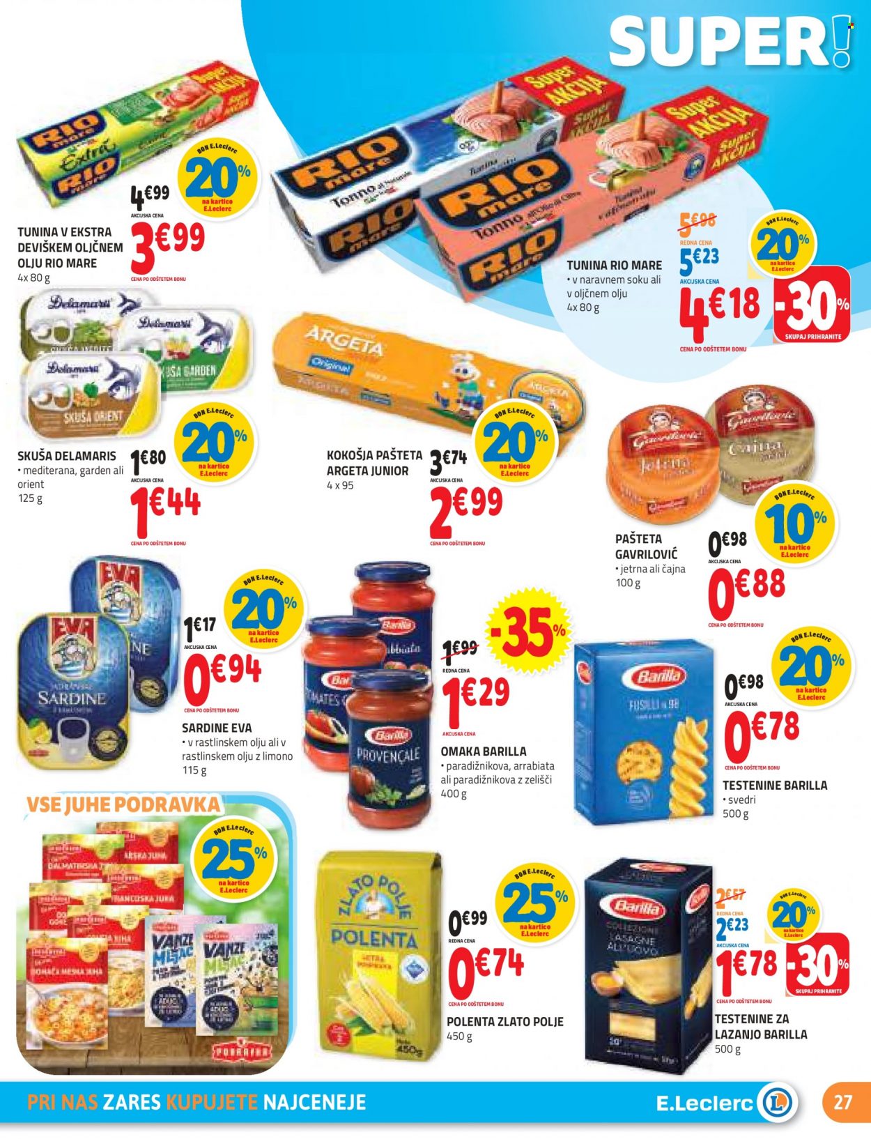 E.Leclerc katalog - 12.1.2022 - 22.1.2022. Stran 27