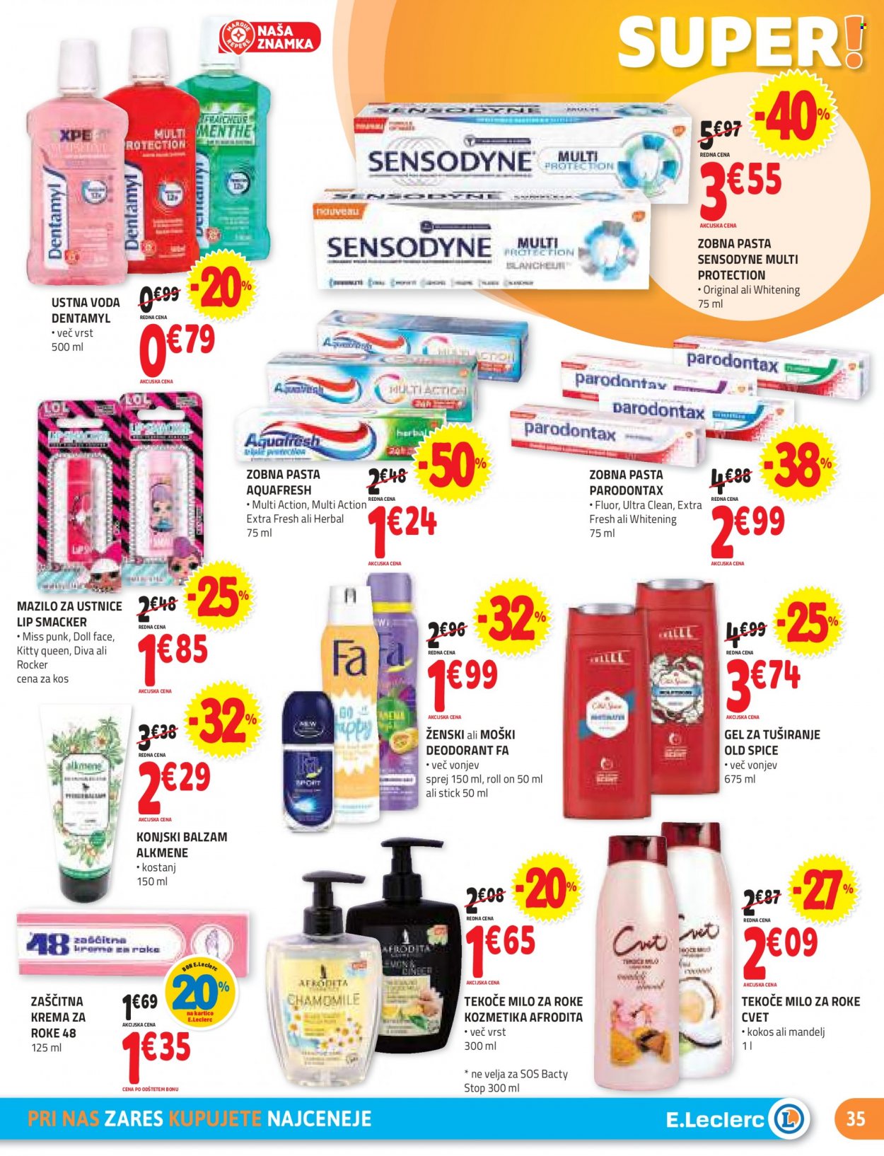 E.Leclerc katalog - 12.1.2022 - 22.1.2022. Stran 35
