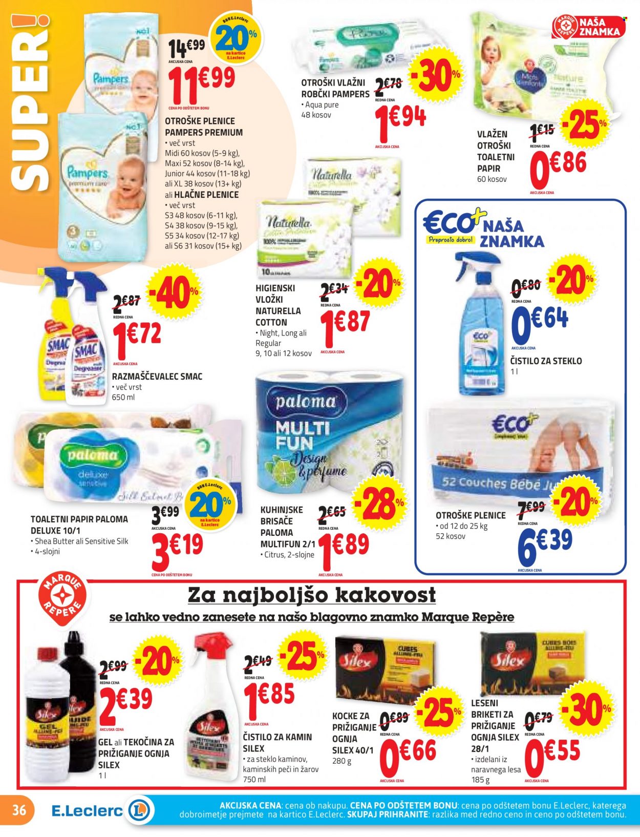 E.Leclerc katalog - 12.1.2022 - 22.1.2022. Stran 36