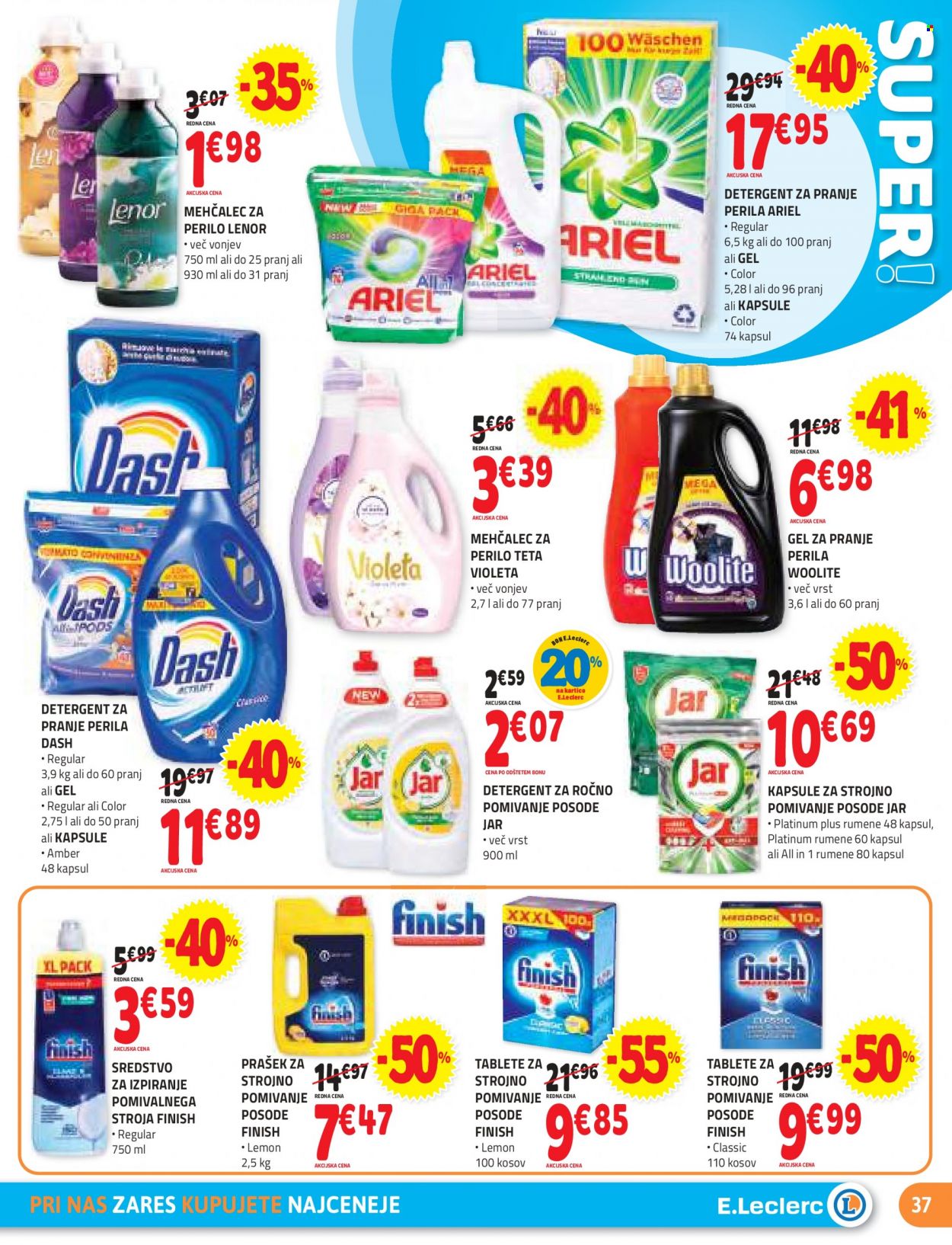 E.Leclerc katalog - 12.1.2022 - 22.1.2022. Stran 37