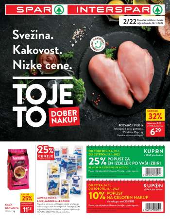 SPAR katalog - 12.01.2022 - 18.01.2022.