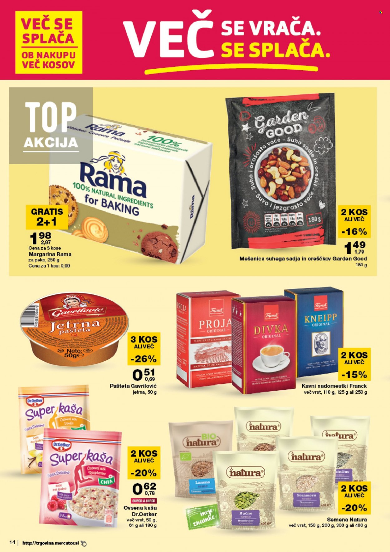 Mercator katalog - 13.1.2022 - 19.1.2022. Stran 14