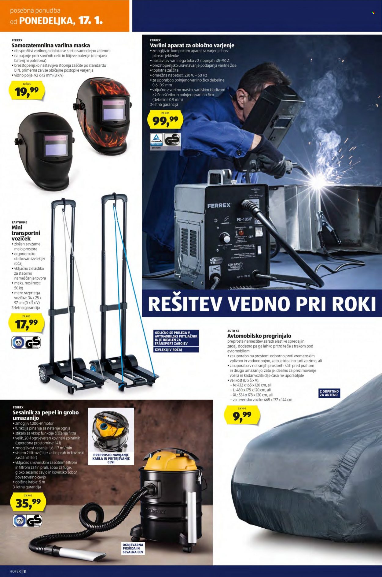 Hofer katalog - 14.1.2022 - 22.1.2022. Stran 8