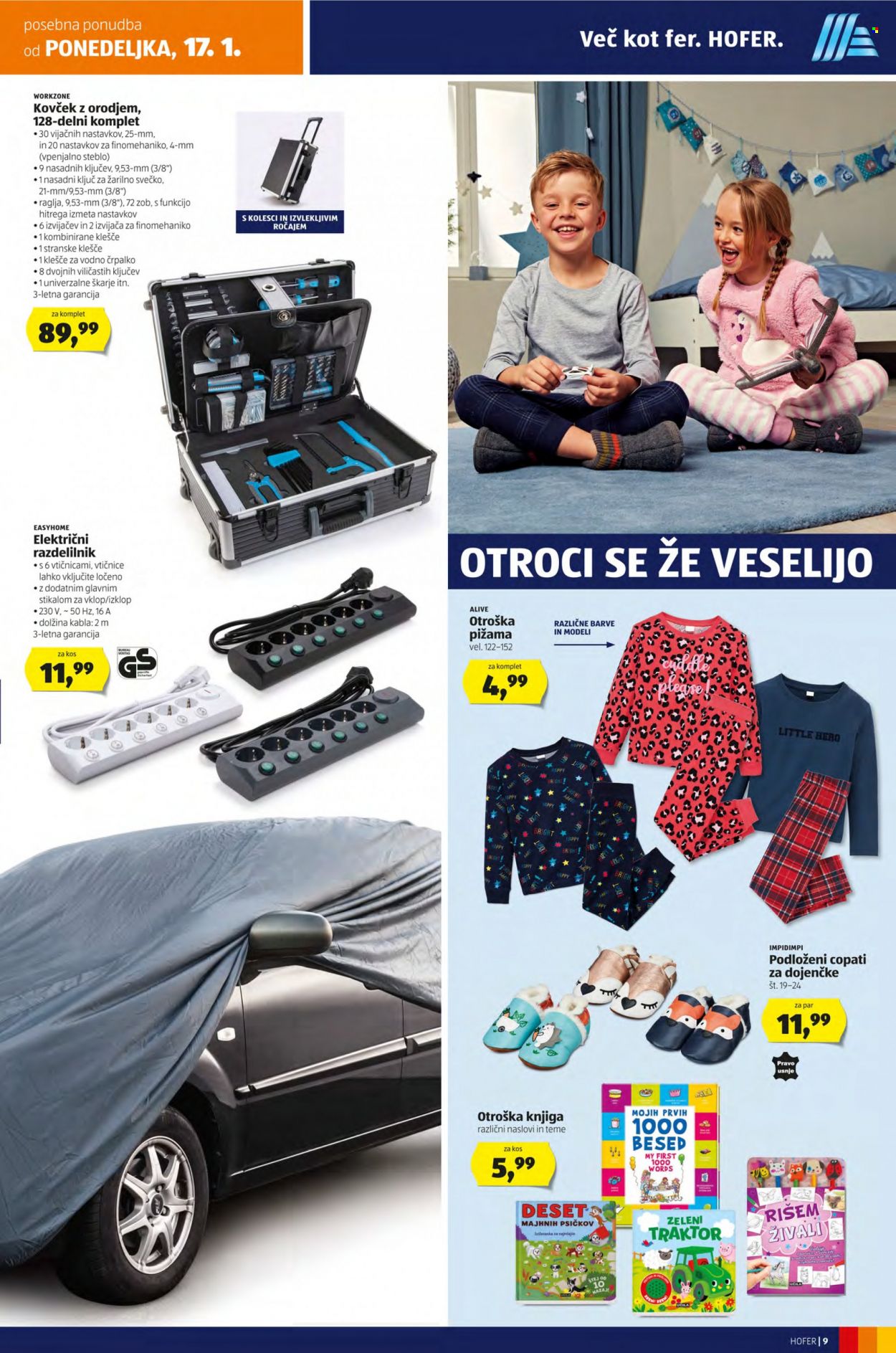Hofer katalog - 14.1.2022 - 22.1.2022. Stran 9