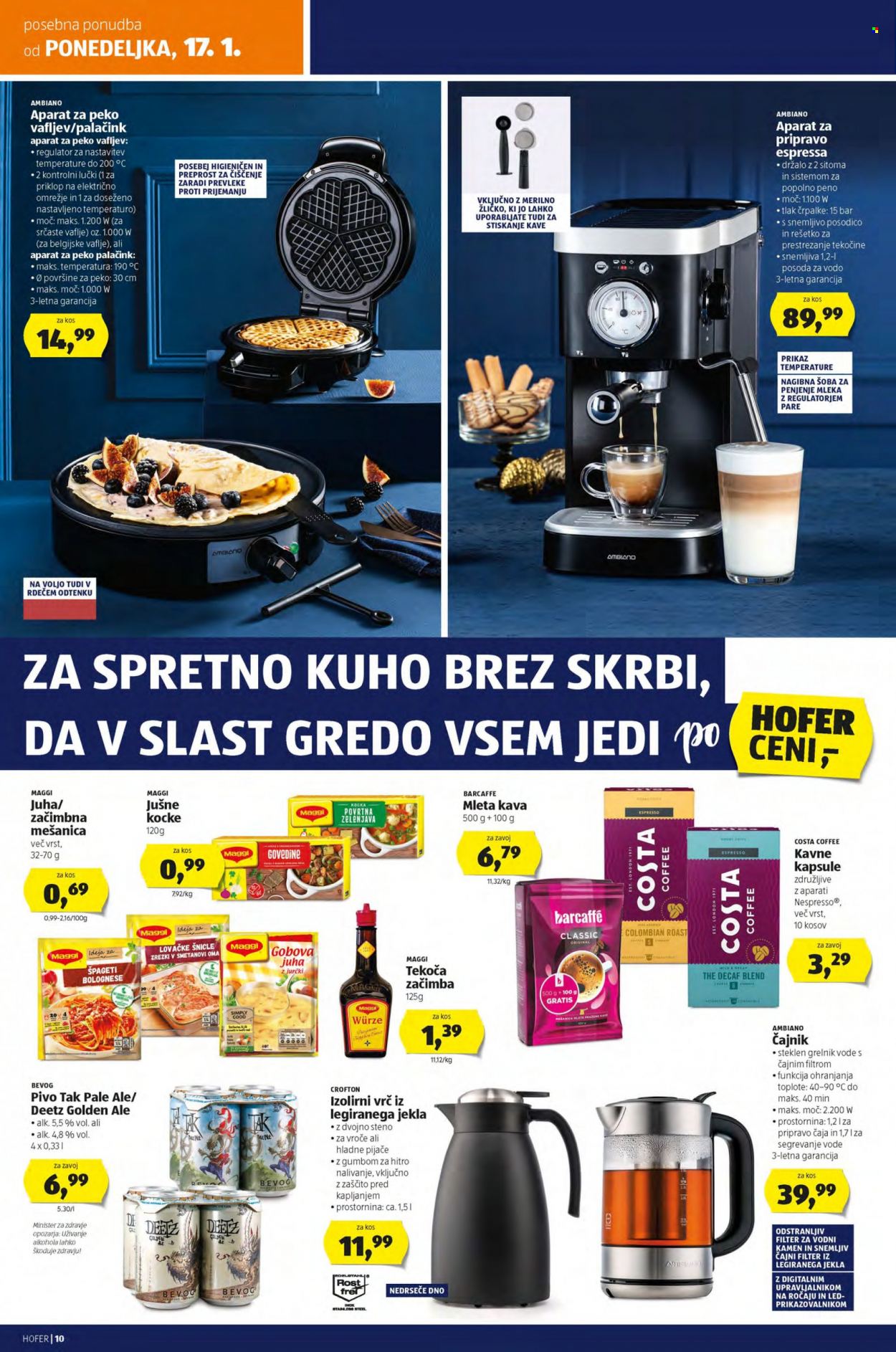 Hofer katalog - 14.1.2022 - 22.1.2022. Stran 10