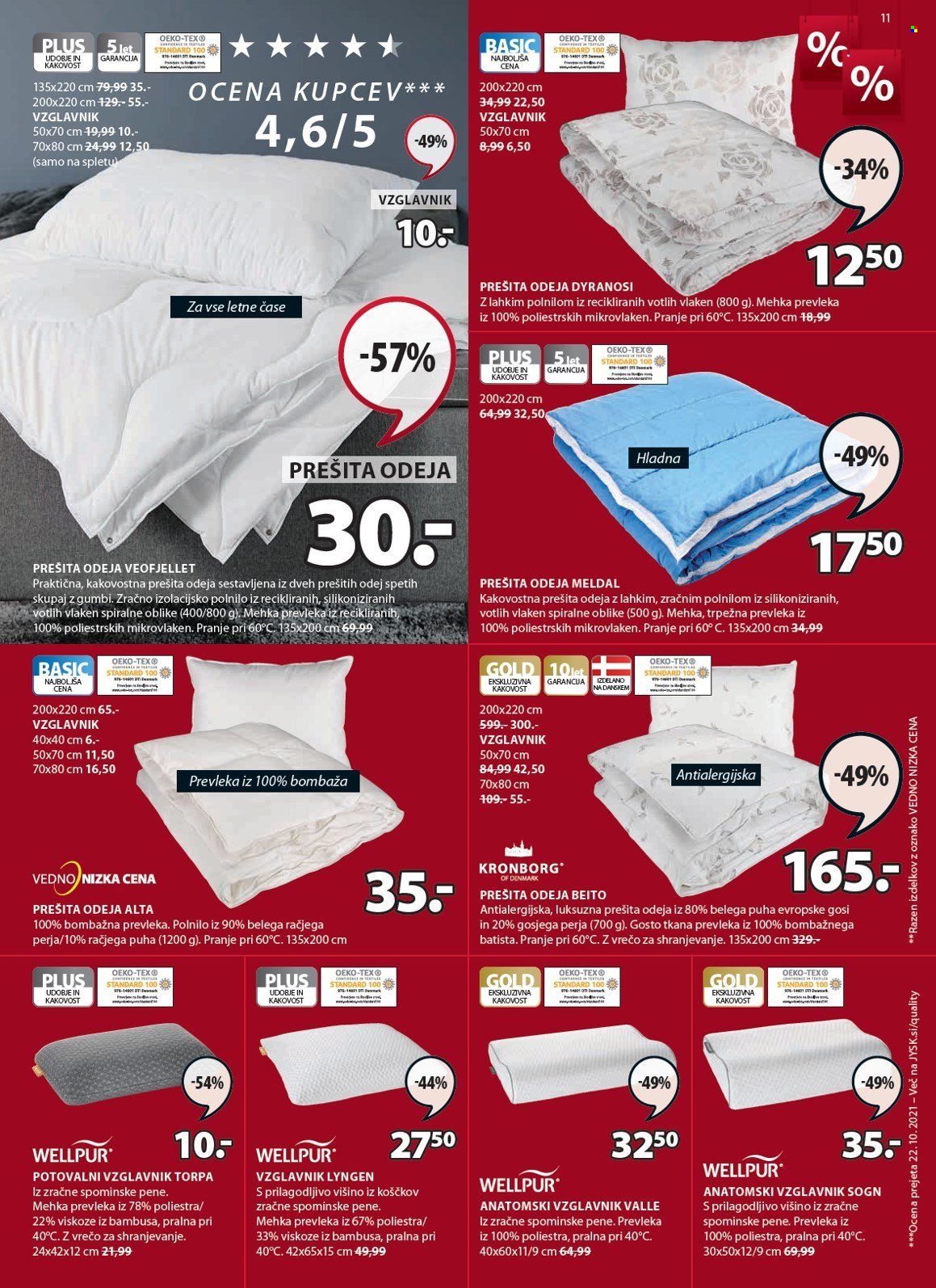 JYSK katalog - 13.1.2022 - 26.1.2022. Stran 11