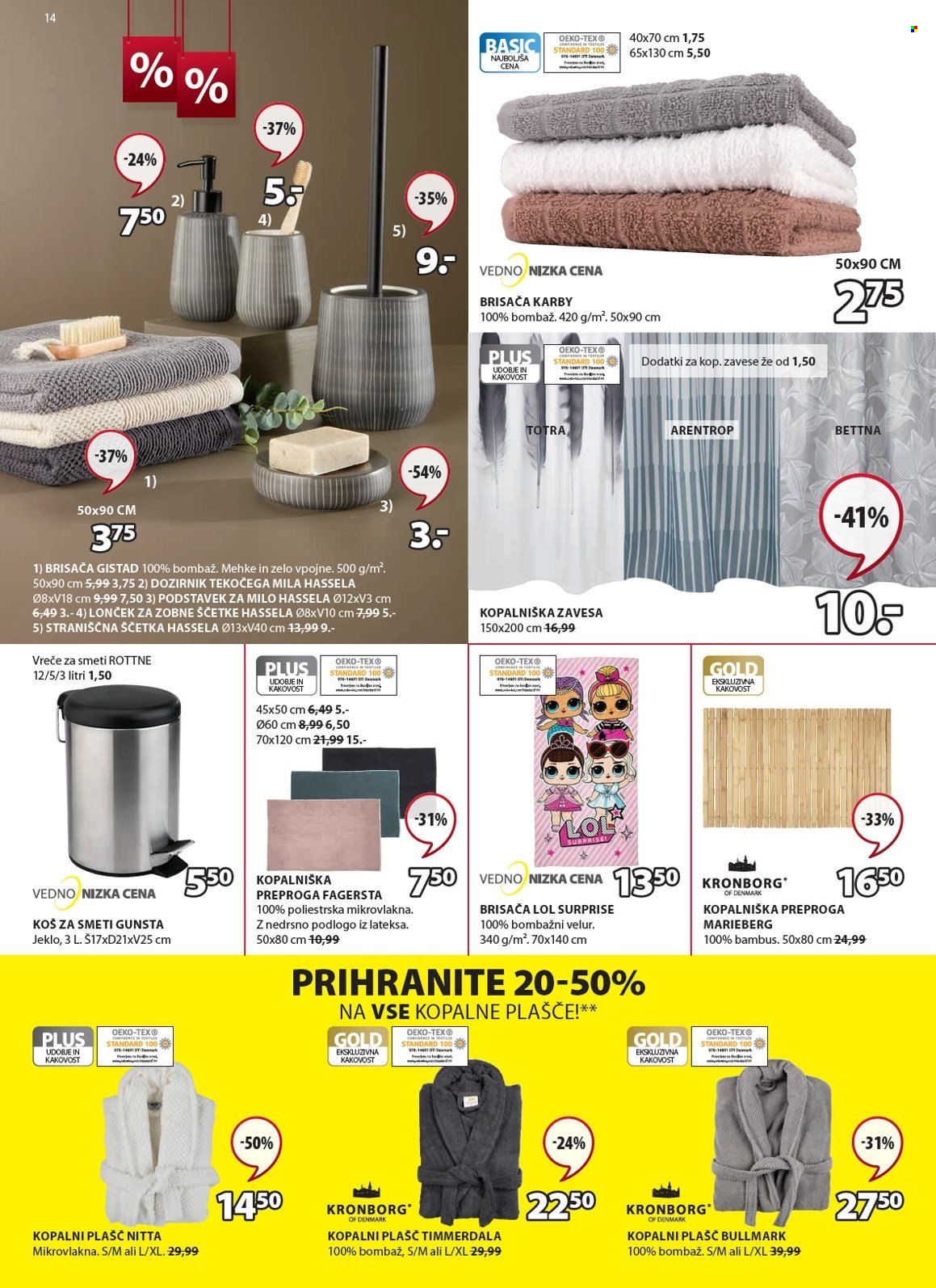 JYSK katalog - 13.1.2022 - 26.1.2022. Stran 14