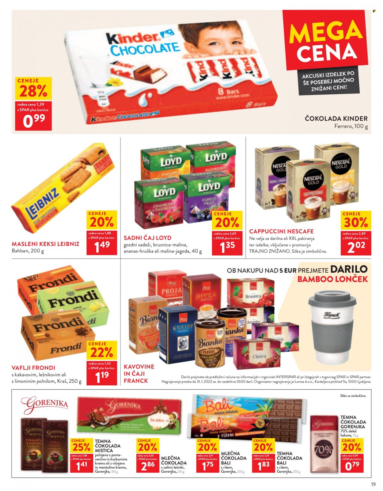 SPAR katalog - 19.1.2022 - 25.1.2022. Stran 19