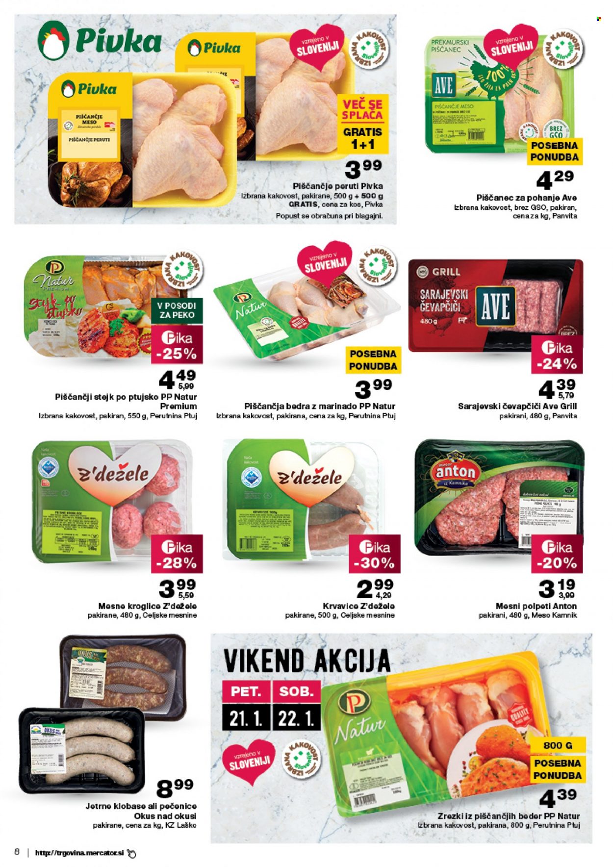 Mercator katalog - 20.1.2022 - 26.1.2022. Stran 8