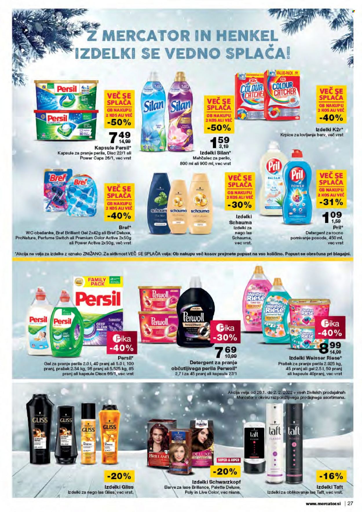 Mercator katalog - 20.1.2022 - 26.1.2022. Stran 27