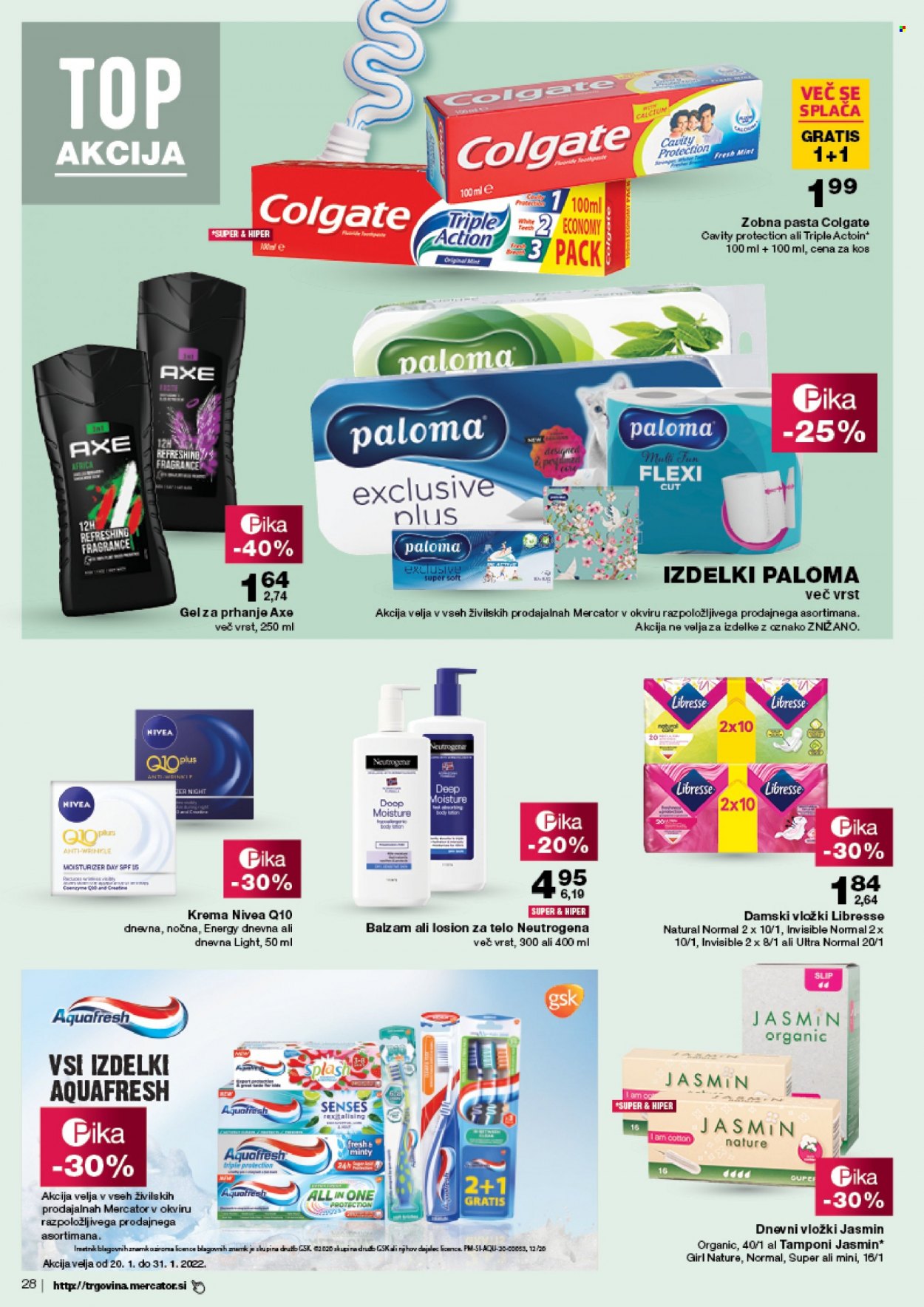 Mercator katalog - 20.1.2022 - 26.1.2022. Stran 28
