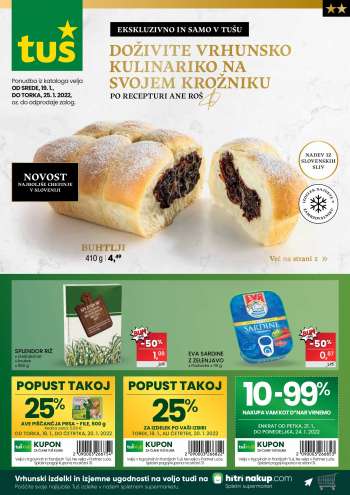 Tuš katalog - 19.01.2022 - 25.01.2022.