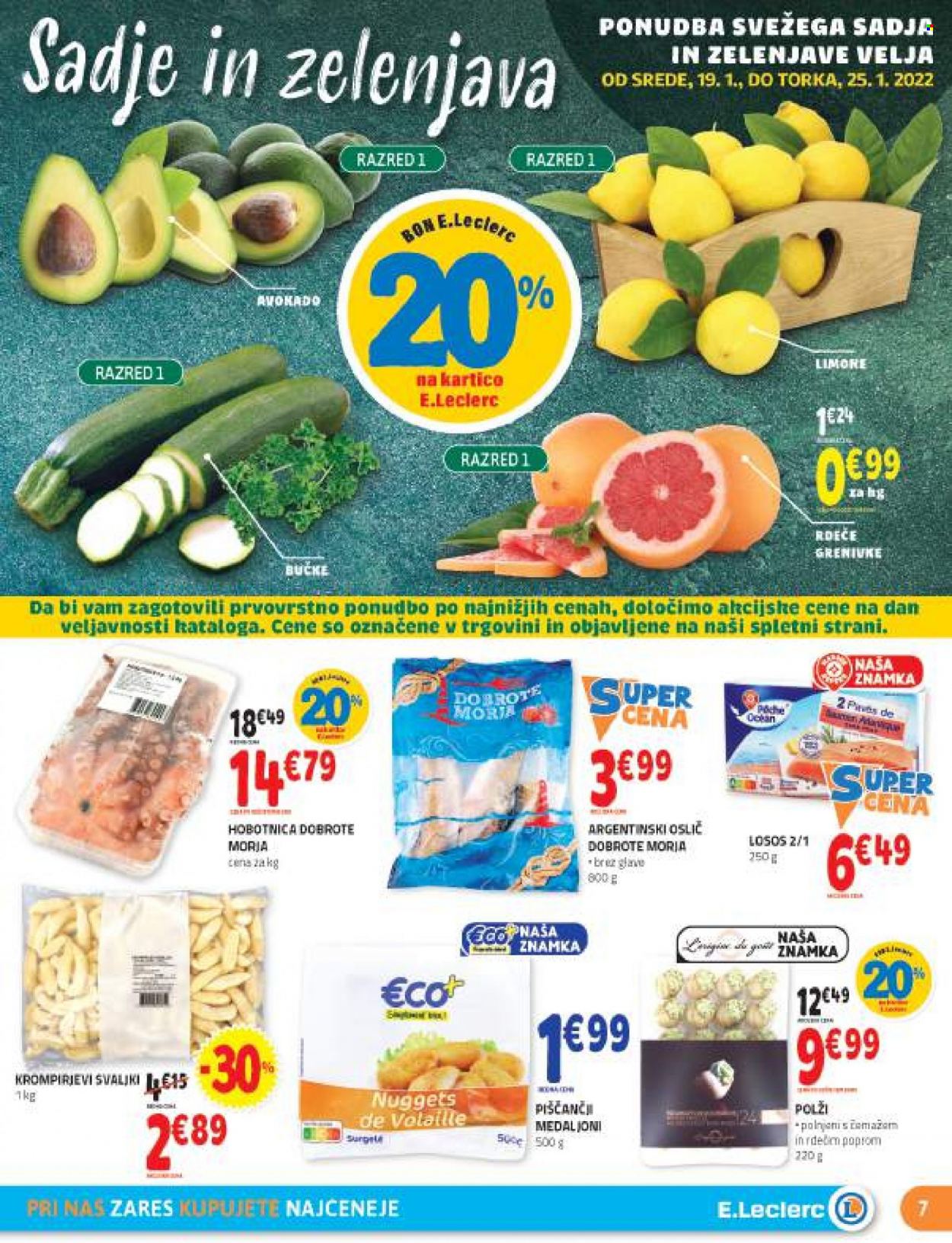 E.Leclerc katalog - 19.1.2022 - 29.1.2022. Stran 7