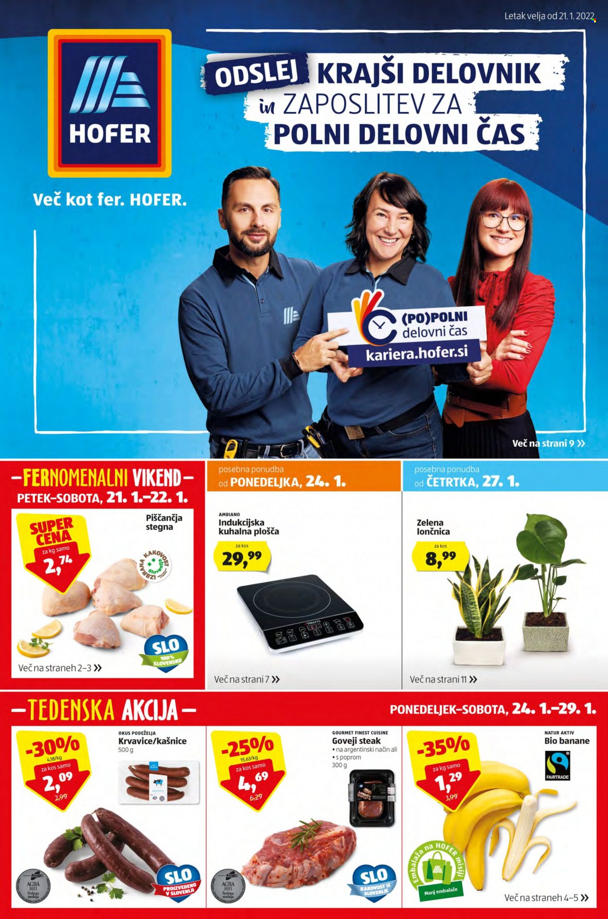 Hofer katalog - 21.1.2022 - 29.1.2022. Stran 1