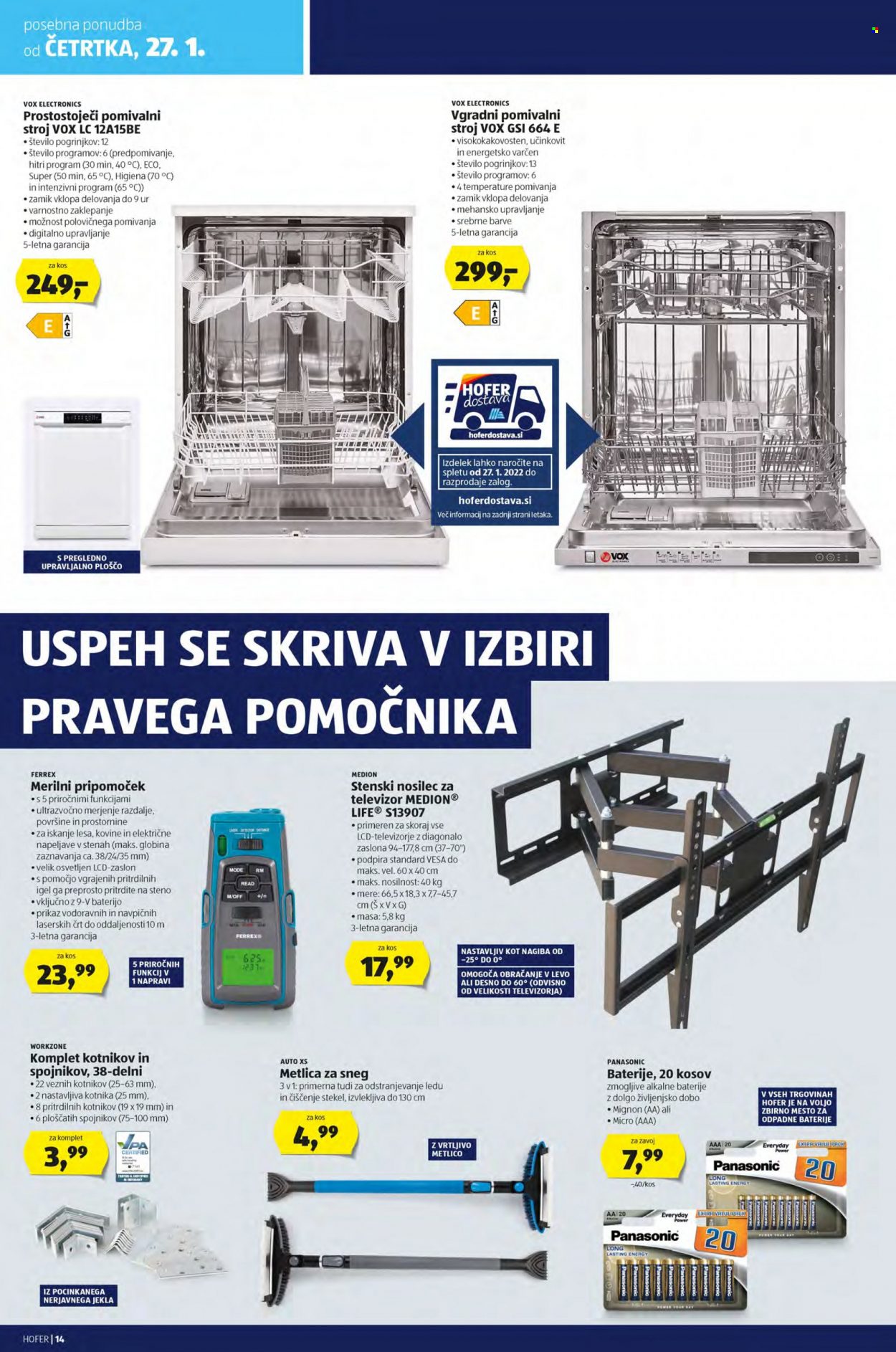 Hofer katalog - 21.1.2022 - 29.1.2022. Stran 14