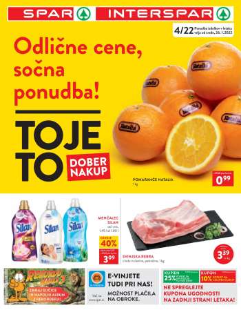 SPAR katalog - 26.01.2022 - 01.02.2022.