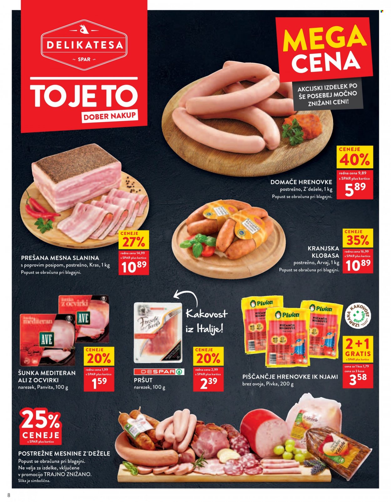 SPAR katalog - 26.1.2022 - 1.2.2022. Stran 8