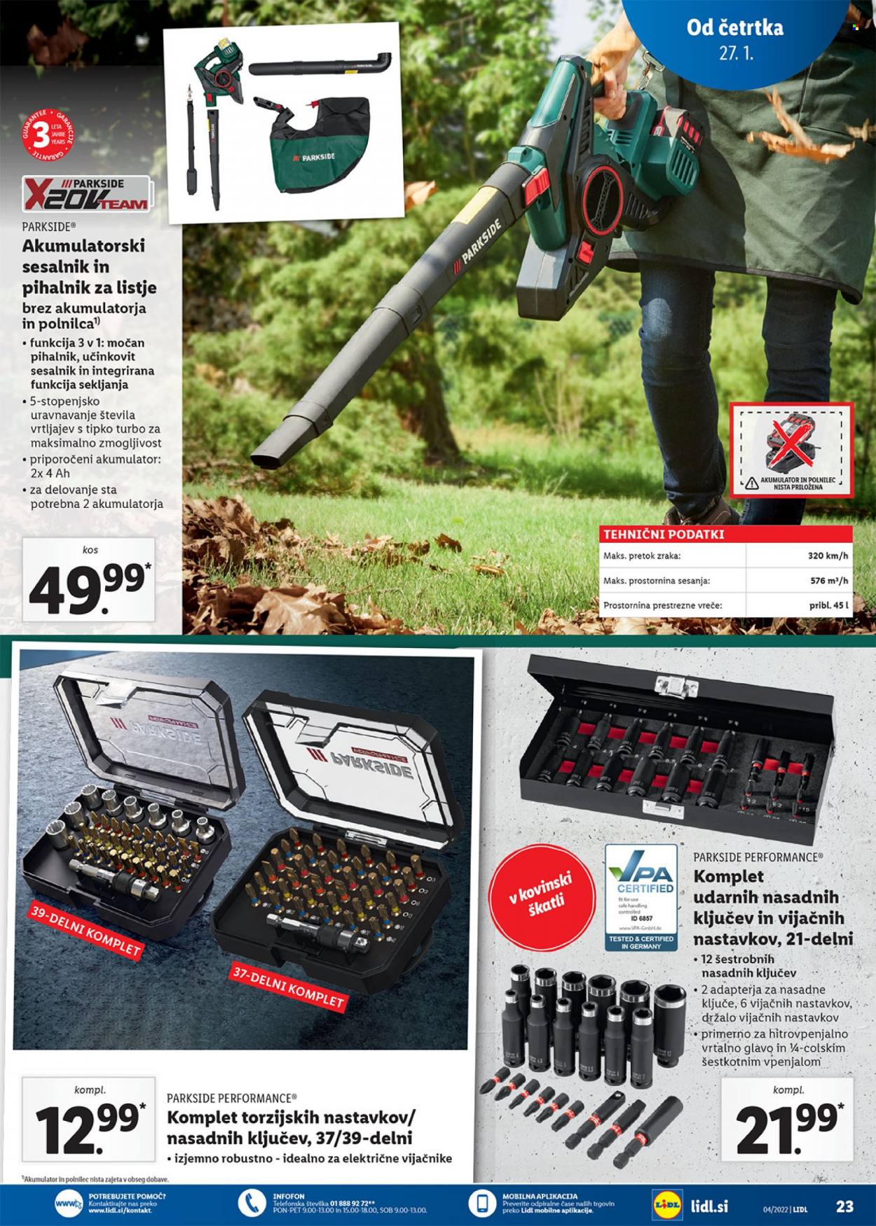 Lidl katalog - 27.1.2022 - 6.2.2022. Stran 23
